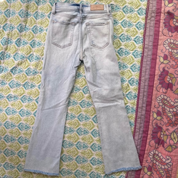 7 For All Mankind Luxe Vintage High Rise Skinny Jeans - Picture 5 of 12